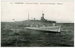 50 - B2945CPA - CHERBOURG - Exercice De Canotage - Dans Le Fond, Le Cuirassé PROVENCE - Parfait état - MANCHE - Cherbourg