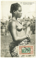 0 - T9586CPA - AFRIQUE OCCIDENTALE - Jeune Femme MINA - Très Bon état - AFRIQUE - Non Classificati