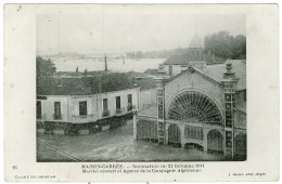 0 - T7598CPA - ALGERIE - MAISON CARREE - Inondation Du 31/10/1911 - Marché Couvert Et Agence - Bon état - AFRIQUE - Altri & Non Classificati