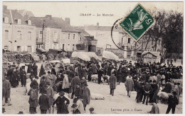 53 - T1041CPA - CRAON - Le Marché - Parfait état - MAYENNE - Craon