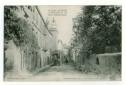 30 - B5537CPA - LEDIGNAN - Rue Emile Zola - Très Bon état - GARD - Autres & Non Classés