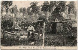 60 - T26386CPA - COYE - En Foret - Le Charbonnier à Sa Loge - Très Bon état - OISE - Sonstige & Ohne Zuordnung