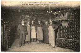 49 - T26340CPA - SAINT FLORENT - SAUMUR - Caves Maison Petits Fils De Bouvet- Ladubay - Très Bon état - MAINE ET LOIRE - Sonstige & Ohne Zuordnung