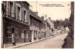 78 - B1194CPA - SAINT ST LEGER EN YVELINES - Café Perron - Route De Montfort - Parfait état - YVELINES - St. Leger En Yvelines