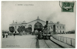 44 - T5659CPA - NANTES - La Gare D'Orléans - Très Bon état - LOIRE-ATLANTIQUE - Nantes