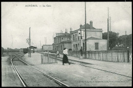 78 - T2336CPA - ACHERES - La Gare - Parfait état - YVELINES - Acheres