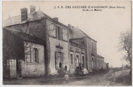 79 - B18018CPA - COUTURE D' ARGENSON - Ecoles Et Mairie - Très Bon état - DEUX-SEVRES - Andere & Zonder Classificatie