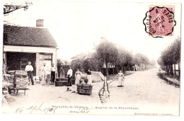 78 - B1175CPA - NEAUPHLE LE CHÂTEAU - Avenue De La République - Bon état - YVELINES - Neauphle Le Chateau