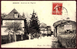 33 - B28185CPA - BERSON - Avenue De L'Eglise - Bon état - GIRONDE - Autres & Non Classés