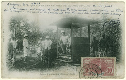 0 - T9620CPA - COTE D'IVOIRE - Lorry D'inspection - Carte Pionnière - Bon état - AFRIQUE - Ivory Coast