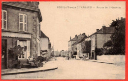 42 - B29724CPA - POUILLY SOUS CHARLIEU - Route De Briennon - Très Bon état - LOIRE - Autres & Non Classés