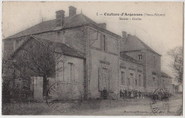 79 - B18017CPA - COUTURE D' ARGENSON - Mairie Ecoles - Très Bon état - DEUX-SEVRES - Autres & Non Classés