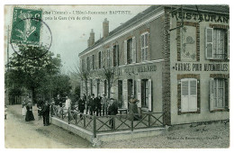 89 - T3801CPA - LAROCHE - Hotel Restaurant BAPTISTE Près De La Gare - Bon état - YONNE - Sonstige & Ohne Zuordnung