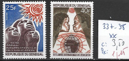 SENEGAL 337-38 ** Côte 3.50 € - Senegal (1960-...)