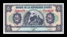 Haití 2 Gourdes 1992 Pick 260 Sc Unc - Haiti