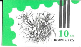 CSSR Flower Plant Booklet Mnh ** 6 Euros 1991 - Nuovi