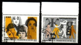 MONACO    -   1995 .   Y&T N° 2006 / 2007 Oblitérés.  Tolérance - Used Stamps