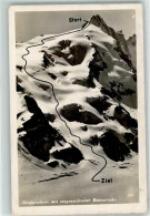 39437708 - Vogelschau Rennstrecke Grossglockner Huettenstempel - Autres & Non Classés