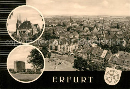 73031236 Erfurt Panorama Severi Dom Hochhaus Beethovenplatz Erfurt - Erfurt