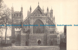 R076640 Exeter Cathedral. West Front. The London Stereoscopic Companys Series - Other & Unclassified
