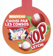 RARE - Ile De LA REUNION - Nouveau : Balise De Produit /  YOPLAIT - YOP Letchi - Afiches