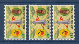 Zaïre - YT N° 804 Et 805 ** - Neuf Sans Charnière - 1972 - Unused Stamps