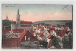 39111808 - Rottenburg.  Ein Blick Auf Die Kirche Gelaufen. Rueckseite Leicht Stockfleckig, Leicht Buegig, Leichte Eckab - Landshut