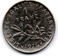 1 Franc 1976 - 1 Franc