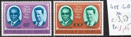 SENEGAL 408-409 ** Côte 3.50 € - Senegal (1960-...)