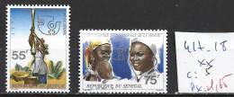 SENEGAL 417-18 ** Côte 5 € - Sénégal (1960-...)