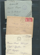 Lot De 9 Lacs  Periode 39/45 , Oblitérations à Examiner  MALB139 - 2. Weltkrieg 1939-1945