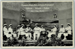 10639708 - Damen-Blas-Attraktions-Orchester Laewen-Laewen-Laten Dir. Aug. Breest - Singers & Musicians