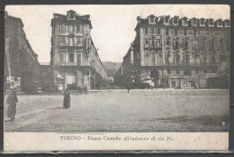 Torino - Piazza Castello All'imbocco Di Via Po - Places