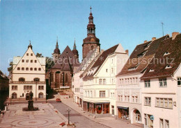 73030025 Eisleben Markt Lutherdenkmal Andreaskirche Eisleben - Eisleben