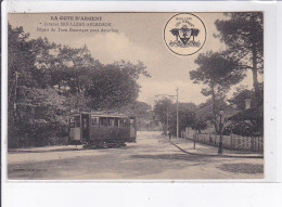 MOULLEAU-ARCACHON: Départ Du Tram électrique Pour Arcachon - Très Bon état - Other & Unclassified