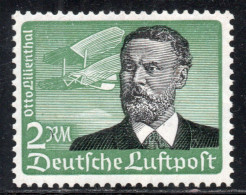 ALEMANIA REICH - GERMANY Sello Mint Aéreo AVIÓN - OTTO LILIENTHAL X 2 Marcos Año 1934 – Valorizado En Catálogo € 125,00 - Luft- Und Zeppelinpost