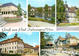 73029652 Bad Salzungen Kurhaus Klubhaus Markt Gradierwerk  Bad Salzungen - Bad Salzungen