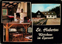 73029117 Windheim Hafenlohr Sankt Hubertus Wirtshaus Im Spessart Windheim Hafenl - Other & Unclassified