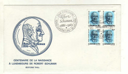 Enveloppe 1er Jour LUXEMBOURG Oblitération 1000 LUXEMBOURG 26/06/1986 - FDC