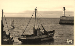 La Turballe * Retour De Pêche * Bateau De Pêcheurs " ARCHE DE NOE " * Jetée Phare Lighthouse - La Turballe