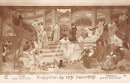 75-PARIS EXPOSITION DES ARTS DECORATIFS FRESQUE-N°3817-E/0269 - Autres & Non Classés