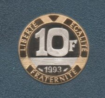 10 Francs 1993 BE Du Coffret - BU, BE & Münzkassetten