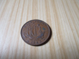 Grande-Bretagne - Half Penny George VI 1943.N°1052. - C. 1/2 Penny