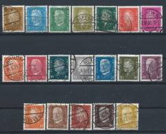 Allemagne Empire N°401/14 Obl (FU) 1928/32 - Présidents Allemands - Gebraucht