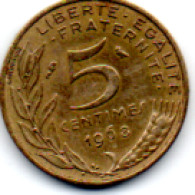 5 Centimes 1968 Serie Marianne - 5 Centimes