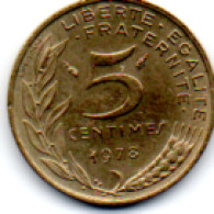 5 Centimes 1978serie Marianne - 5 Centimes