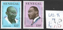 SENEGAL 493-94 ** Côte 4.50 € - Sénégal (1960-...)
