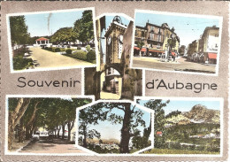 AUBAGNE (13) SOUVENIR - Carte Multivues De 1959  CPSM GF - Aubagne