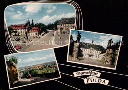 73024494 Fulda Marktplatz Schloss Panorama Fulda - Fulda