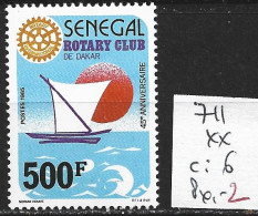 SENEGAL 711 ** Côte 6 € - Sénégal (1960-...)